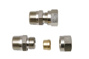 COMPRESSION FITTING FOR COPPER PIPE