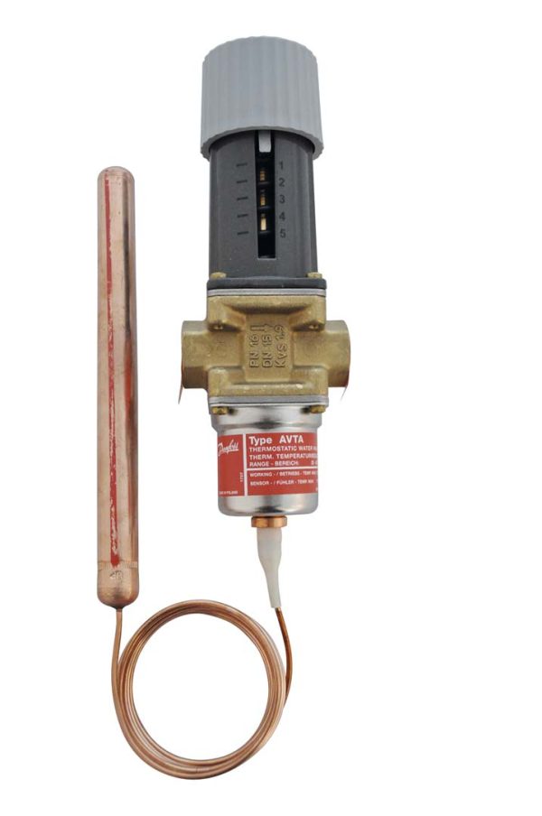 DANFOSS TEMPERATURE REGULATION VALVE AVTA 25°-65°C PROBE Ø 18mm