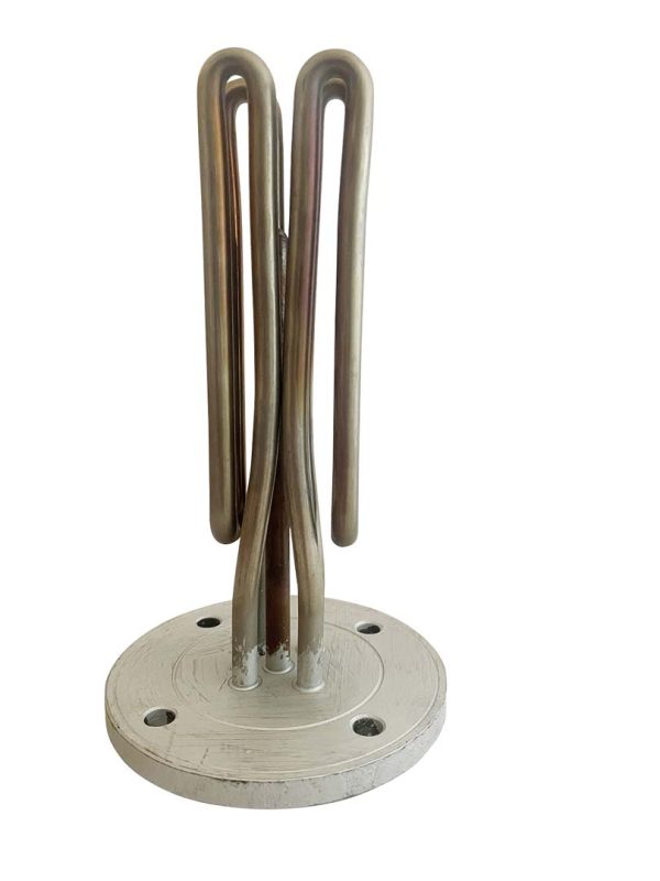 HEAT. ELEM. W/FLANGE Ø 110mm 4 HOLES W. 3300 REVERBERI W/PROBE HOLDER L=180mm Øf 9mm I=85mm GT Ø 6mm