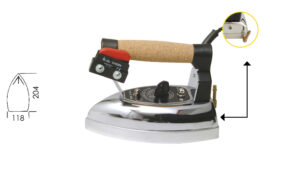 PLANCHA ELECTROVAPOR IRONMASTER Kg. 2 con carenado perforado