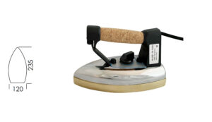 PLANCHA ELECTRICA MAXI LEMM  Kg. 4,700 (PLACA DE BRONCE)