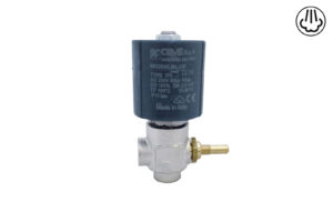 ELECTROVANNE VAPEUR CEME 1/4" AVEC REG. (9922) Ø 2,8mm