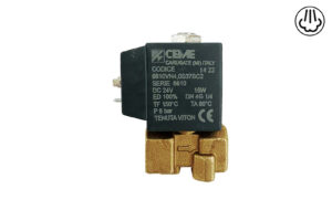 ELECTROVANNE VAPEUR CEME 1/4" (6610) <strong>VITON</strong> Ø 4mm