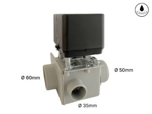 ELECTROVANNE DECHARGE EAU MDB C-58 SO SC NC 230V