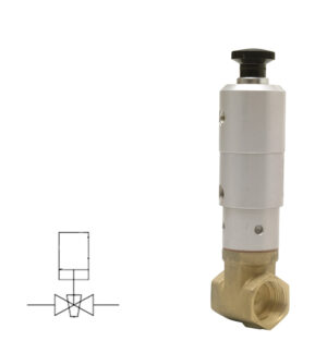 GATE VALVE "DEAL" (N.C. air return)