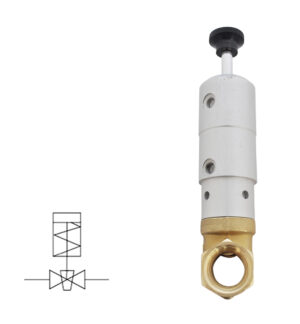 GATE VALVE "NAAL" (N.O. spring return)