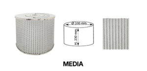 CARTUCHO MEDIA CON PROTECCIÓN DE METAL