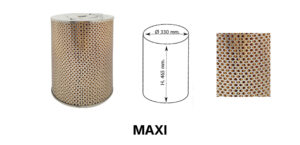 CARTUCHO MAXI CON LAMINA FORADA