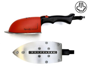 BROSSE VAPORISANTE AVEC SEMELLE A REPASSER "SPEEDY" EN ACIER