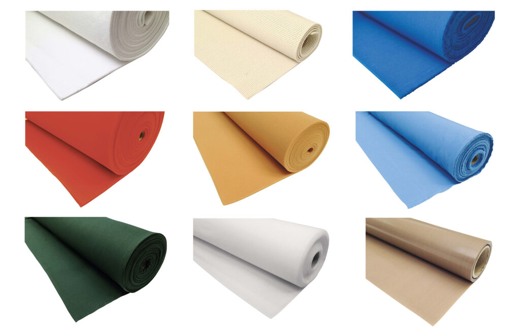 A - Tessuti, imbottiture, spugne e siliconi