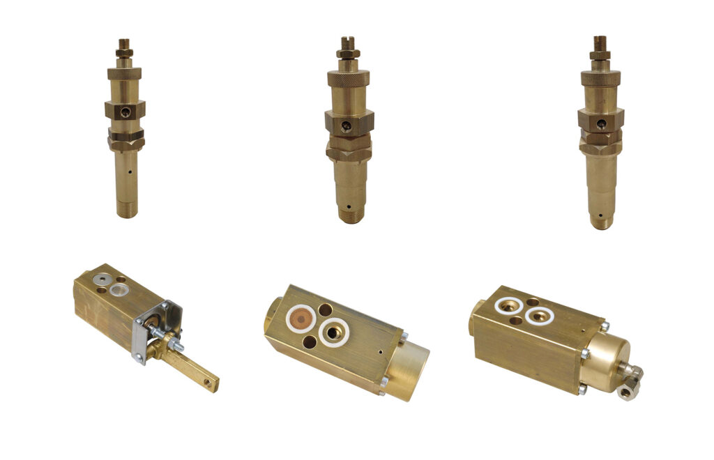 I - Valvole vapore per presse e piani stiro