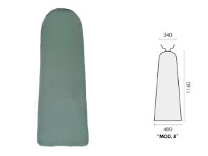 TELO POLIESTERE VERDE (mod.8) 1160x480x340mm PONY FVC