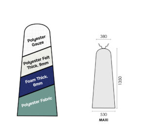 PRONTO-STIR VERDE "ULTRA" 1350x530x380mm MAXI