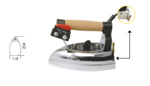 FERRO ELETTROVAPORE IRONMASTER Kg.2 con carena forata