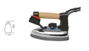 FERRO ELETTROVAPORE LEMM Kg. 1,700 (PIASTRA NERA)