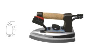 FERRO ELETTROVAPORE MAXI LEMM Kg. 2 (PIASTRA NERA)