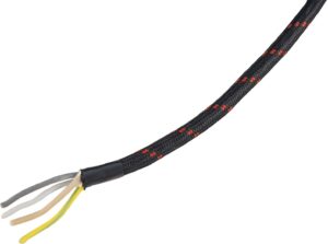 CAVO ELETTRICO TERYLENE-SILICONE 4x1mm