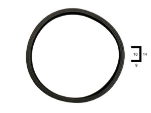 GUARNIZIONE ERCLOR VETRO 210x10mm FIRBIMATIC