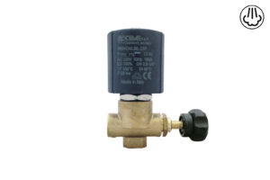 ELETTROVALVOLA VAPORE CEME 1/4" CON REG. (9934) Ø 2,8mm