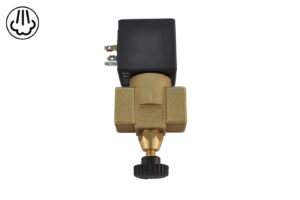 ELETTROVALVOLA VAPORE SA-MA 1/4" (500/RS) Ø 4,5mm CON REG. SUL FONDO