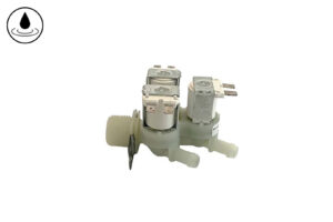 ELETTROVALVOLA ACQUA ELBI 3/4"M. - 3 PORTAGOMMA Ø 12mm