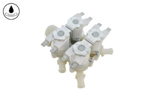 ELETTROVALVOLA ACQUA RPE 3/4"M. - 4 PORTAGOMMA Ø 12mm