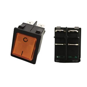 INTERRUTTORE PER CALDAIETTA GIALLO 4 FASTON