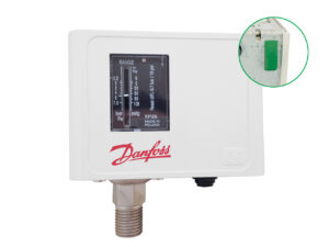 PRESSOSTATO DANFOSS (KP35) 1/4" M. (0,2 - 7,5 bar) RIARMO MANUALE