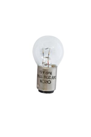LAMPADINA FARO DISTILLATORE 2C W. 20 attacco baionetta 24V (vecchio modello)