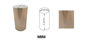 CARTUCCIA MINI CON LAMIERA FORATA