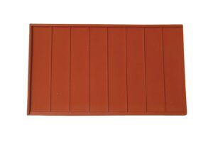 APPOGGIAFERRO IN GOMMA CON BORDO A ''L'' 255x150mm