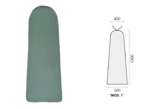 TELO POLIESTERE VERDE (mod.1) 1300x500x400mm UNIVERSALE