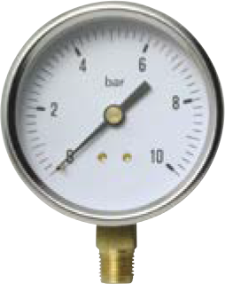 MANOMETRO ATTACCO RADIALE